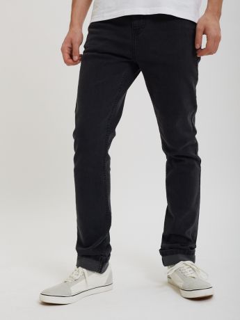 Чёрные джинсы Sevenext из стрейч-хлопка