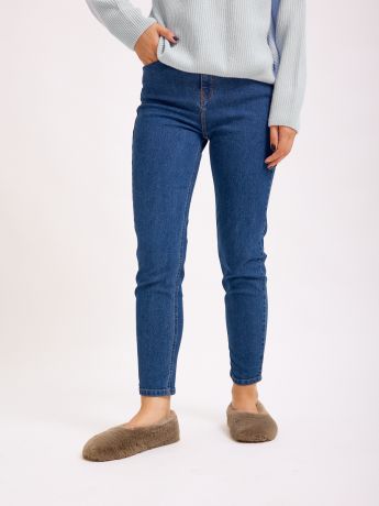 Синие зауженные джинсы Sevenext