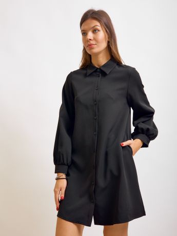 Платье короткое чёрное Sevenext