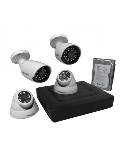 Комплект видеонаблюдения Proconnect стандарта AHD-M 2+2 камеры с жестким диском