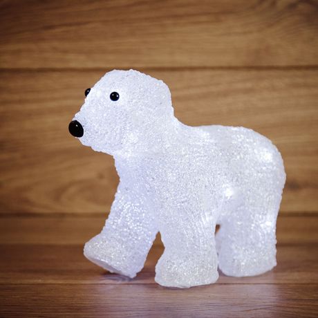 Украшение светодиодное Neon-Night (513-312) Медвежонок 24 см 16 LED свечение белое