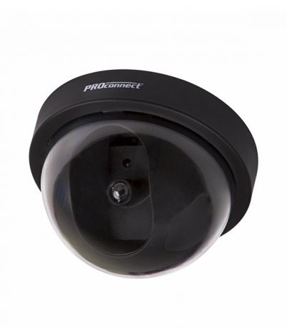 Муляж видеокамеры купольный Proconnect внутренняя установка черный