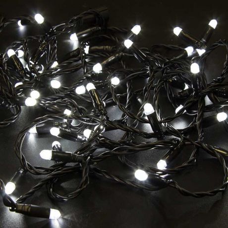 Гирлянда светодиодная Neon-Night Нить 100 LED свечение белое 10 м (305-145)