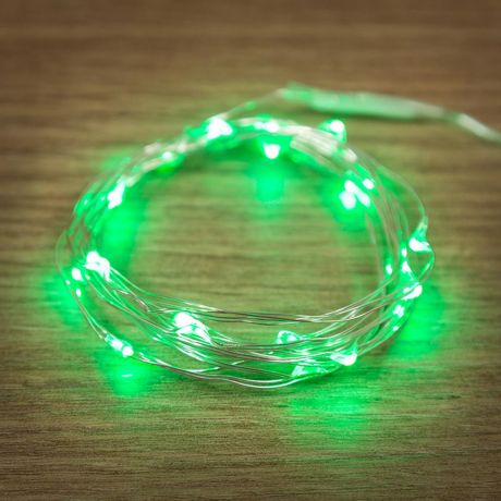 Гирлянда светодиодная Neon-Night Роса 20 LED свечение зелёное 2 м (303-008)