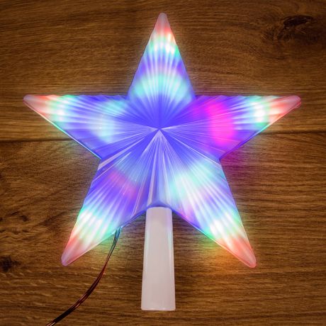 Украшение светодиодное фигура Neon-Night Звезда 31 LED свечение RGB 22 см на елку (501-001)