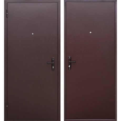 Дверь входная Ferroni Стройгост 5 РФ левая медный антик - медный антик 860х2050 мм