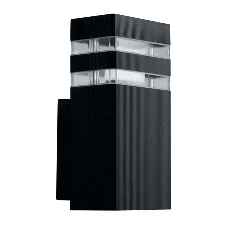 Светильник уличный настенный FERON (41153) E27 с клеммами 60 Вт 220 В черный прямоугольный IP54 110х65х195 мм