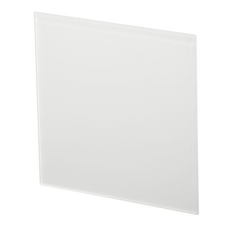 Панель декоративная для вентилятора KW Awenta PTG100 белое матовое стекло