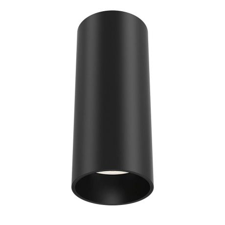 Светильник светодиодный потолочный накладной Maytoni Focus LED (C056CL-L12B4K) 220-240 В черный 4000К естественный свет матовый IP20 d52x125 мм