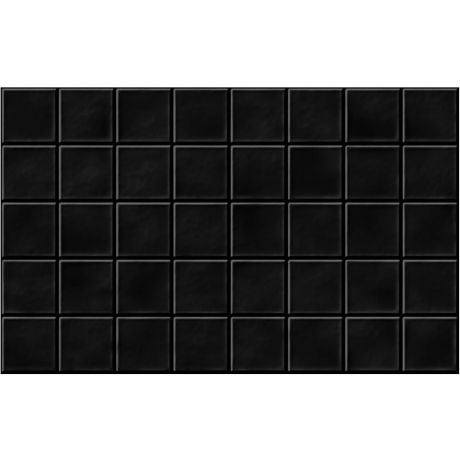 Плитка облицовочная Unitile Чарли черная 400x250x8 мм (14 шт.=1,4 кв.м)