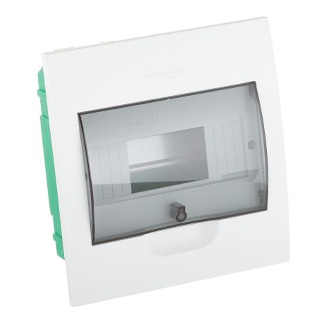 Щит распределительный встраиваемый Schneider Electric Easy9 пластиковый IP40 222х208х92 мм 8 модулей прозрачная дверь