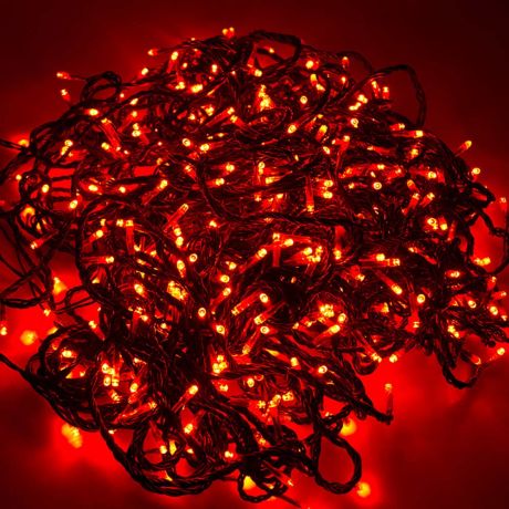Гирлянда светодиодная Neon-Night ClipLight 399 LED свечение красное 3х20 м уличная (323-302)