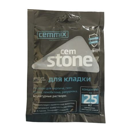 Добавка для кладочных и штукатурных растворов CemMix CemStone концентрат саше 50 мл