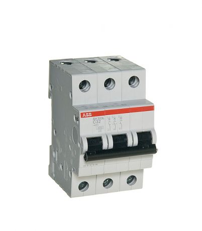 Автоматический выключатель ABB SH203L (2CDS243001R0324) 3P 32А тип С 4,5 кА 400 В на DIN-рейку