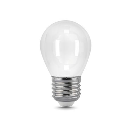 Лампа светодиодная филаментная Gauss E27 4100К 9 Вт 610 Лм 175-240 В шар тонированная