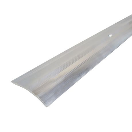 Порог алюминиевый разноуровневый кант 40х1800 мм без покрытия перепад 15 мм