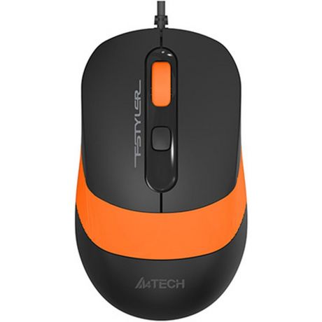Мышь A4Tech Fstyler FM10 Black/оранжевый