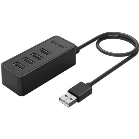 4-port USB2.0 Hub Orico W5P-U2-BK черный