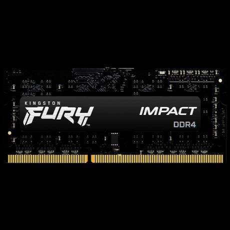 Модуль памяти SO-DIMM DDR4 8Gb PC25600 3200Mhz Kingston Fury Impact (KF432S20IB/8)