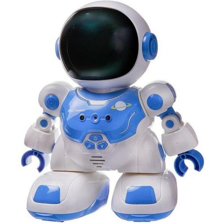Робот на радиоуправлении JUNFA Астронавт с пультом управления, синий