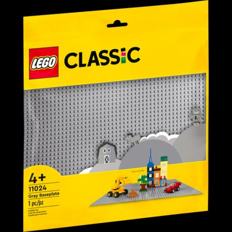 LEGO Classic Серая базовая пластина 11024