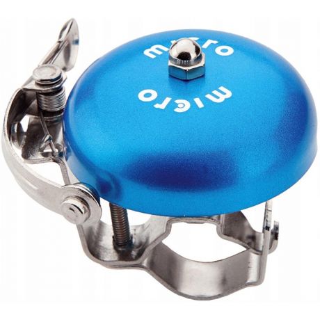 Звонок для самоката Micro металл (синий неон) AC4455