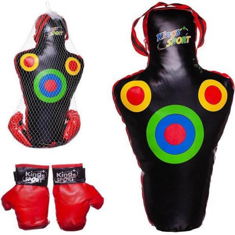Игра Боксерский набор Junfa: груша с мишенями, перчатки, 64х14,5х32см WA-C9445