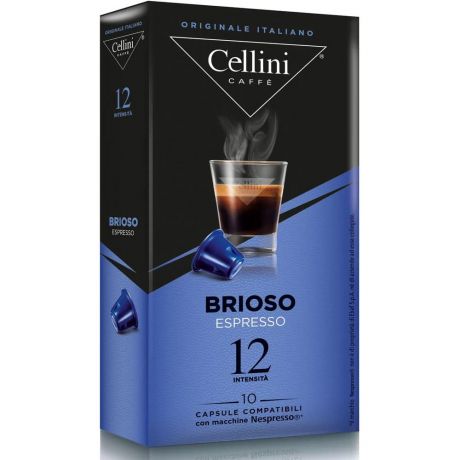 Капсулы для кофемашин Cellini Brioso 10 шт