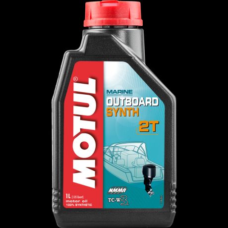 Масло Motul Outboard SYNTH 2T 1л