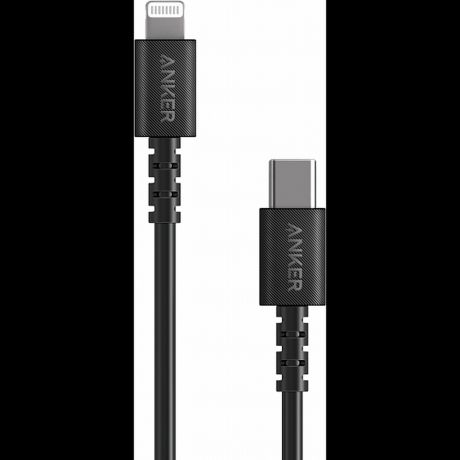 Кабель для Apple USB-C - Lightning Anker Select+ 0.9м черный