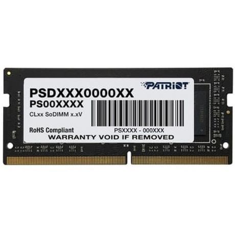 Модуль памяти SO-DIMM DDR4 16Gb PC25600 3200MHz PATRIOT Signature Line (PSD416G320081S)