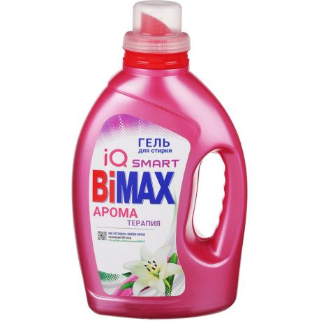 BiMax Жидкое средство для стирки Арома Терапия, 1,3 л.