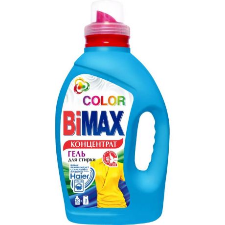 BiMax Жидкое средство для стирки Color, 1,3 л.