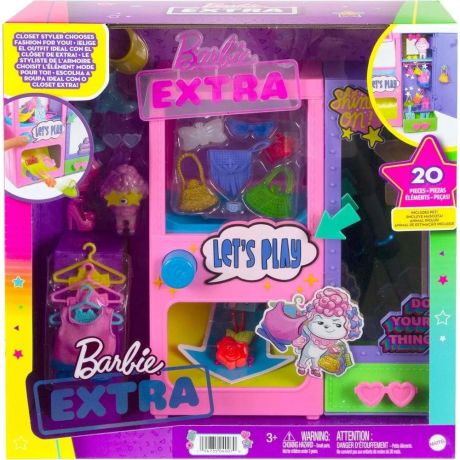 Кукла Mattel Barbie Экстра Вендинговый аппарат HFG75
