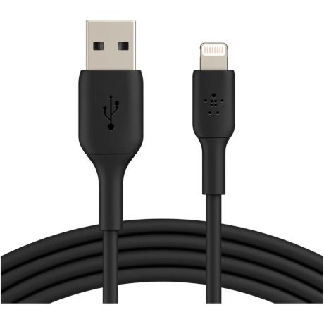 Кабель для Apple Lightning Belkin 1 м черный (CAA001bt1MBK)