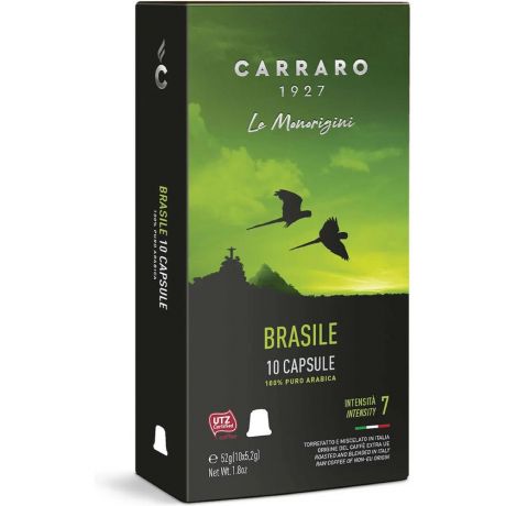 Капсулы для кофемашин Carraro Brasile 10 шт
