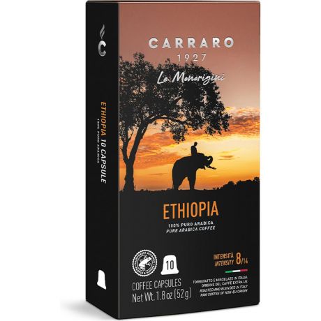 Капсулы для кофемашин Carraro Ethiopia 10 шт
