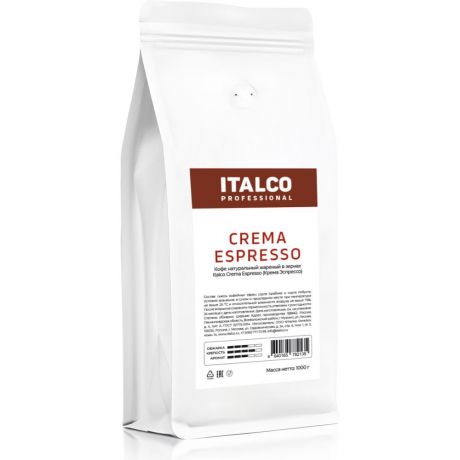 Кофе в зернах Italco Professional Crema Espresso 1 кг