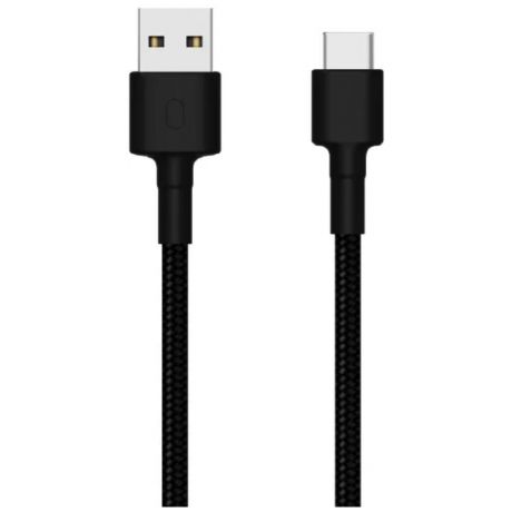 Кабель USB-Type C 1m черный Xiaomi Mi Braided USB Type-C Cable
