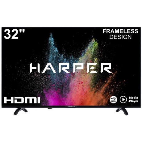 Телевизор 32" Harper 32R720T (HD 1366x768) черный