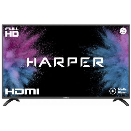 Телевизор 43" Harper 43F670T (Full HD 1920x1080) черный