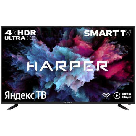 Телевизор 55" Harper 55U660TS (4K UHD 3840x2160, Smart TV) черный