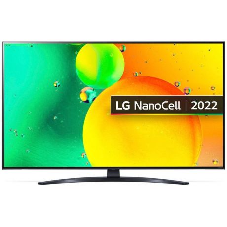 Телевизор 55" LG 55NANO766QA (4K UHD 3840x2160, Smart TV) синяя сажа