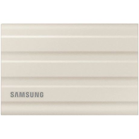 Внешний SSD-накопитель 1Tb Samsung T7 Shield MU-PE1T0K/WW (SSD) USB 3.2 Type C Бежевый