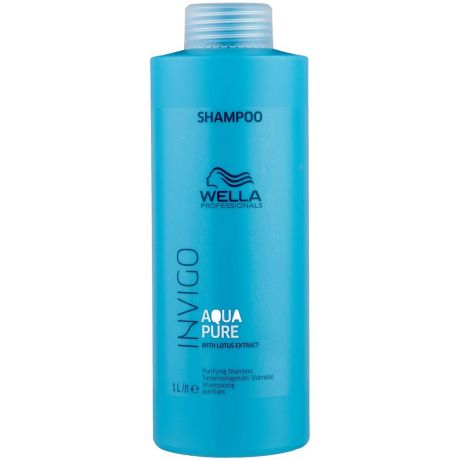 Wella Professionals Очищающий щампунь Aqua Pure, 1 л.