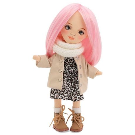 Кукла ORANGE TOYS Sweet Sisters Billie в кожаном пуховике, Европейская зима 32 см
