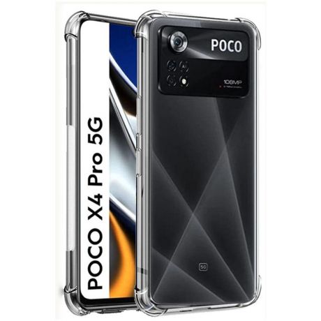 Чехол для Xiaomi Poco X4 Pro 5G Zibelino Soft Matte черный