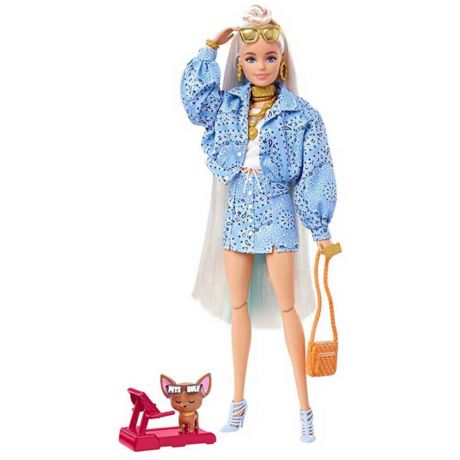 Кукла Mattel Barbie Экстра в бандане HHN08