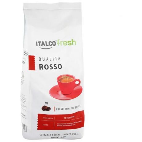 Кофе в зернах Italco Qualita Rosso 1 кг