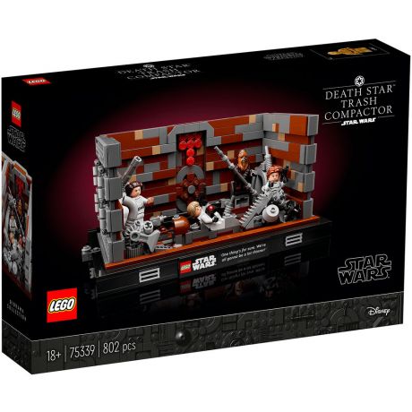 LEGO Star Wars Диорама «Уплотнитель мусора на Звезде Смерти» 75339